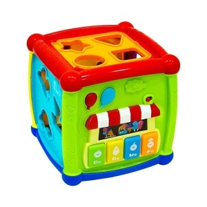 Igračka za bebe Edukativna interaktivna kocka 781509 - Img 1