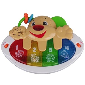 Igračka za bebe klavijature muzički pas LetsPlay 39425 - Img 2