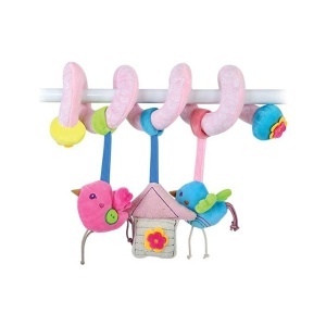 Igračke za bebe plišana spirala Sweet Home Lorelli 10191210001