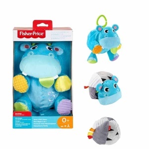 Igračke za bebe Sensory Hippo hide me GFC35 Fisher Price 45888
