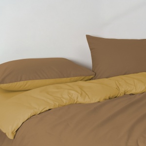 Jastučnica CB Bicolor set 2/1 60x80 braon/senf 025592 - Img 2