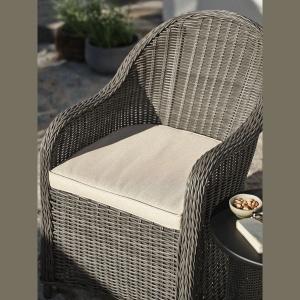 Jastuk sedalica za stolice 48x49x6 cm bež Vesterhede 3726213 - Img 5