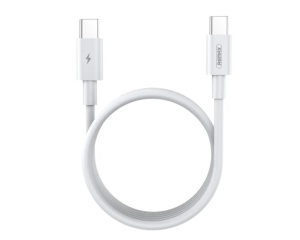 Kabl Marlik USB-C na USB-C beli Remax 100W 1m - Img 2