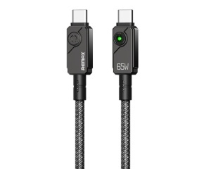 Kabl Remax Swift USB tip C na tip C 65W 1.2m crni - Img 2