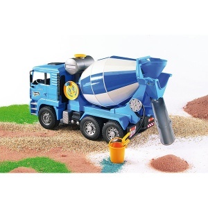 Kamion MAN TGA mixer Bruder 027445 - Img 2
