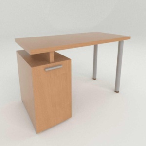 Kancelarijski sto sa komodom sa leve strane 180x80x75 Rok 1