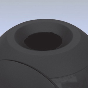 Kanta za smeće Meliconi 40 l Bullet bin Mat hrom banda.stagnata 034796 - Img 2