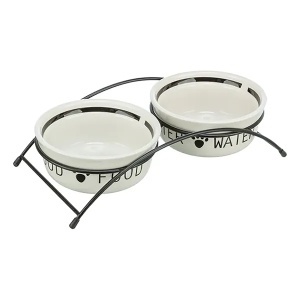 Keramički set na postolju 2 × 1.6l/20 cm Trixie 24642