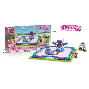 Kockice zabavni park Autići na sudaranje Dream Town Jie Star 013119