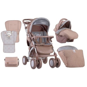 Kolica za bebe Toledo Set Beige Indian Bear Lorelli 10021191826