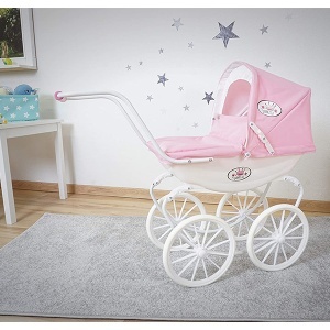 Kolica za lutke Classic Rose white 80x32x71cm Knorr 63602 - Img 3