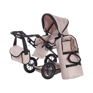 Kolica za lutku Ruby splash bež Knorr Toys 63124