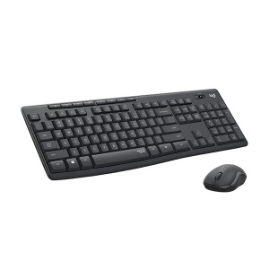 Komplet tastatura i miš MK295 Silent crni Logitech bežični YU raspored - Img 2