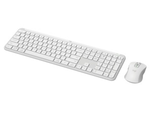 Komplet tastatura i miš MK950 Signature beli Logitech bežični US raspored - Img 3