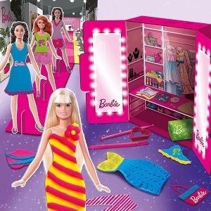 Kreativni set sa plastelinom Barbie Fashion Show 88867 Lisciani 49408 - Img 4