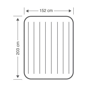 Krevet na naduvavanje Dura-Beam Standard 152x203x25cm Intex 64103 - Img 2