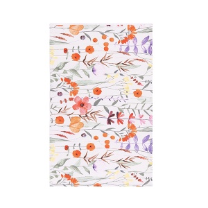 Kuhinjska krpa Flora 50x70cm bela cveće