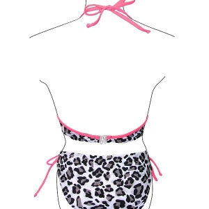 Kupaći kostim dvodelni crno beli leopard LV-05-080 - Img 2