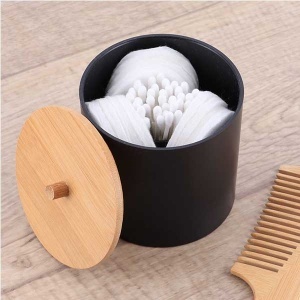 Kutija za vatu 7,5x10cm bambus PS Tendance 6785237 - Img 3