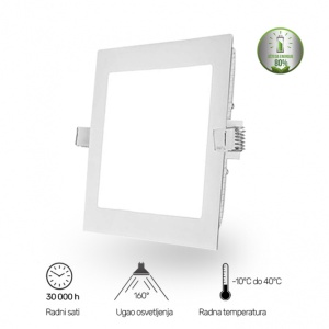 LED panel ugradna KNS1-24W 4000K 200156