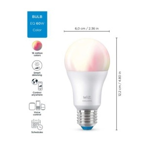 Led wifi sijalica 8.5W (60W) A60 E27 922-65 RGB WiZ WIZ003 - Img 3