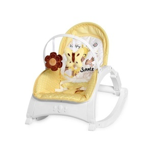 Ležaljka Enjoy Yellow Giraffe 2020 Lorelli 10110112035