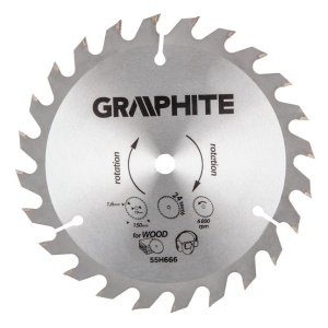 List kružne testere Graphite 55H666