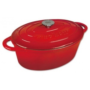 Lonac sa poklopcem 4,5 l crveni Kinghoff KH1530