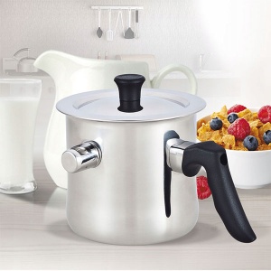 Lonac za mleko sa poklopcem 1,5 L inox Maestro MR1698 - Img 3