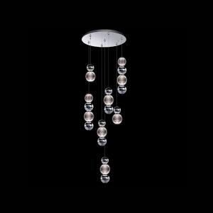 Luster Led Diamond 28W 3000K Elmark 955DIAMOND2830PCH
