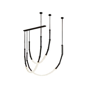Luster led Milton 40W 3000K Elmark 955MILTON4030BL