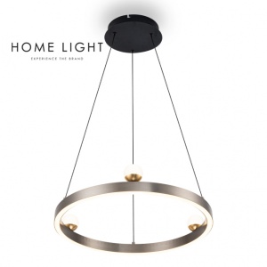 Luster Luna 232 40W 3000K siva/zlato 201981