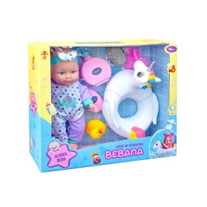 Lutka Bebana sa dodacima za kupanje 52346