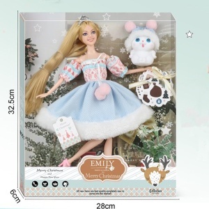 Lutka Emily 29 cm sa macom Zimska čarolija 109279 - Img 1