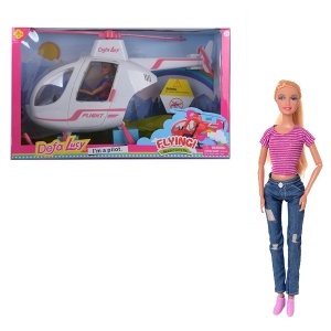 Lutka Lucy pilot u helikopteru Defa 42954