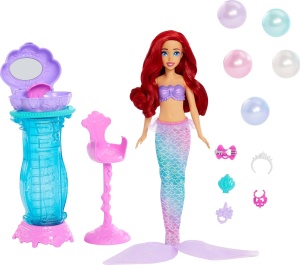 Lutka Mala sirena Ariel sa magičnim ogledalom Disney 259298 - Img 2