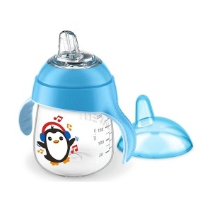 Magična šolja 260ml premium plava mekani kljun Avent SCF747/02