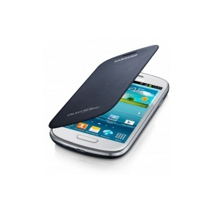 Maska sa preklopom SAMSUNG S3 mini, titan. srebrna EFC-1M7-FSEG