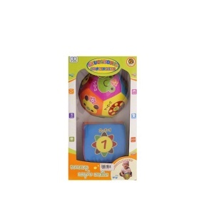 Mekana lopta I kocka u kutiji baby 77583