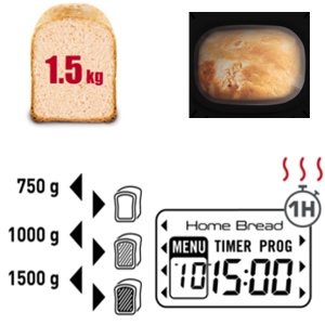 Mini pekara PF611838 Bread of the World Tefal 3045385782988 - Img 3