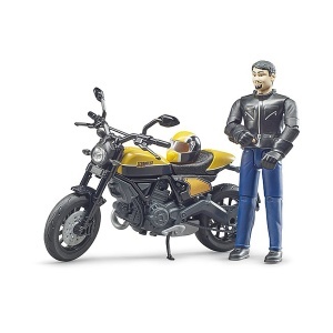 Motor Scrambler Ducati sa figurom Bruder 630539 - Img 2