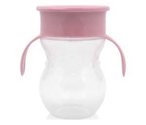 Neprosipajuća Šolja Non Spill 360ml Roze Lorelli 10230540002