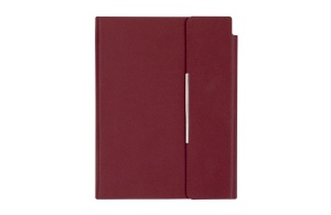 Notes sa magnetnim preklopom B6 bordo Velvet 116.847.24
