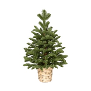 Novogodišnja jelka zelena u korpi 60cm 250310