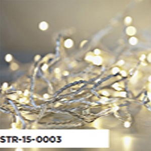 Novogodišnje 20 Led lampice bele B/O 52-101000 - Img 2