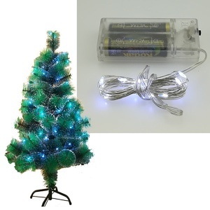Novogodišnje lampice Led svetleći niz 2m Hladno bela 181403