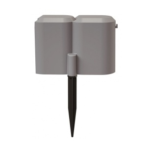 Ogradica 12cm 1,9m siva Prosperplast PR IPSP-405U