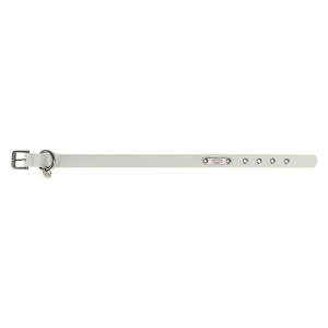 Ogrlica city style PVC L 45 52cm/25mm svetlo siva - Img 2