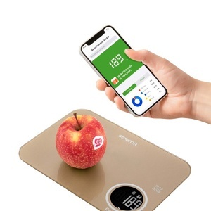 Pametna bluetooth kuhinjska vaga bež SKS 7077CH Sencor APA01934 - Img 2