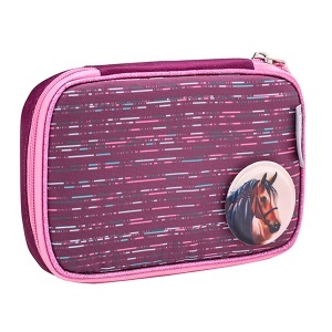 Pernica prazna Belmil 335-86 Stripes Bordeaux 21x4x13cm